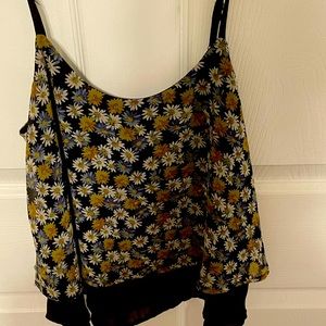 Floral tank top